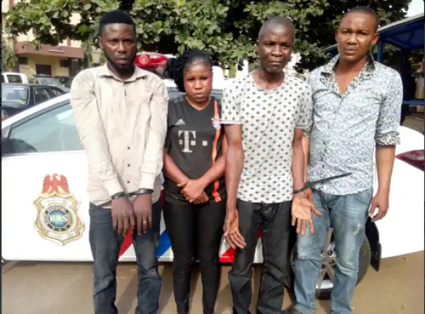 Fraud Kingpin Who Specializes In Scamming People Arrested In His Shrine In Lagos. Pics